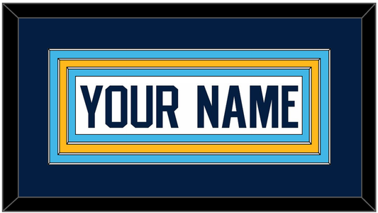 Pittsburgh Nameplate - Home White (1970-1972) - Premier Tier 3