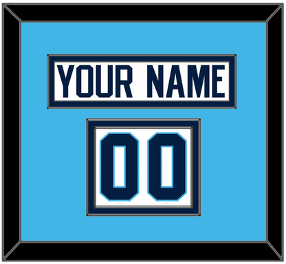 Pittsburgh Nameplate & Number (Shoulder) - Home White (1970-1972) - Signature Tier 3