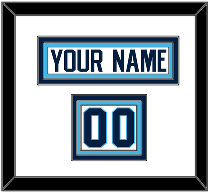 Pittsburgh Nameplate & Number (Shoulder) - Home White (1970-1972) - Premier Tier 1
