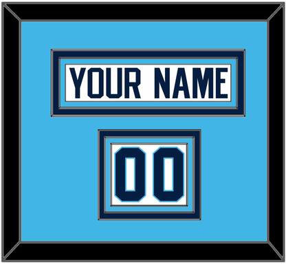 Pittsburgh Nameplate & Number (Shoulder) - Home White (1970-1972) - Premier Tier 4