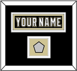 Pittsburgh Nameplate & Stanley Cup Finals Patch - Home Black (2007-2016) - Double Mat 3