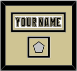 Pittsburgh Nameplate & Stanley Cup Champions Patch - Road White (2007-2016) - Double Mat 3