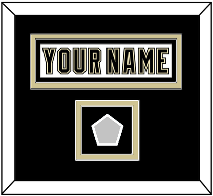 Pittsburgh Nameplate & Stanley Cup Finals Patch - Road White (2007-2016) - Signature Tier 4