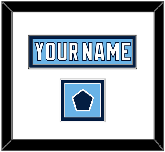 Pittsburgh Nameplate & 2008 Winter Classic Patch - Powder Blue Jersey - Signature Tier 1