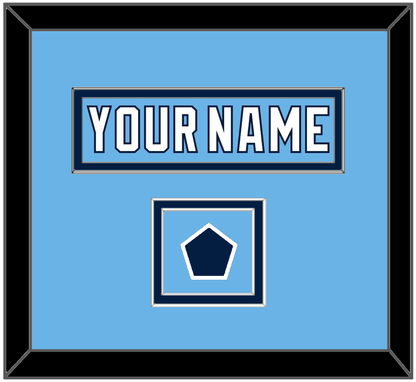 Pittsburgh Nameplate & 2008 Winter Classic Patch - Powder Blue Jersey - Signature Tier 2