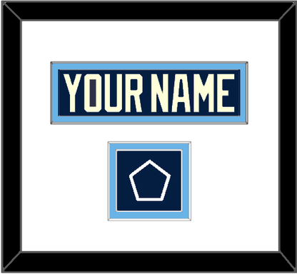 Pittsburgh Nameplate & 2011 Winter Classic Patch - Blue Jersey - Signature Tier 1