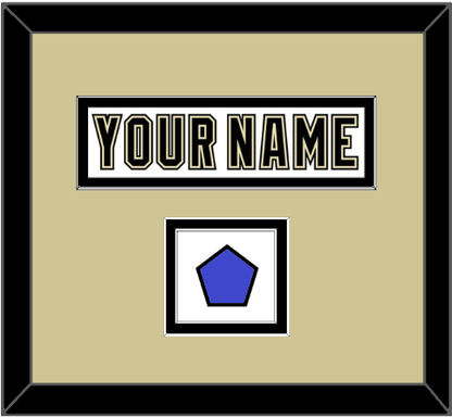 Pittsburgh Nameplate & 2014 Stadium Series-Chicago Patch - White Jersey - Signature Tier 2