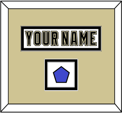 Pittsburgh Nameplate & 2014 Stadium Series-Chicago Patch - White Jersey - Signature Tier 2