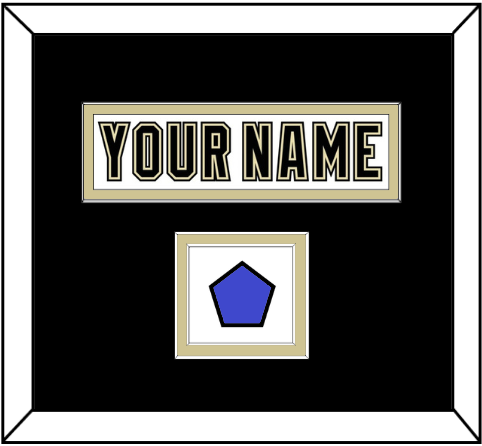 Pittsburgh Nameplate & 2014 Stadium Series-Chicago Patch - White Jersey - Signature Tier 3