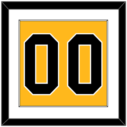 Pittsburgh Number (Back) - Alternate Gold (1981-1983) - Essential Tier 1