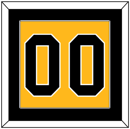 Pittsburgh Number (Back) - Alternate Gold (1981-1983) - Essential Tier 2