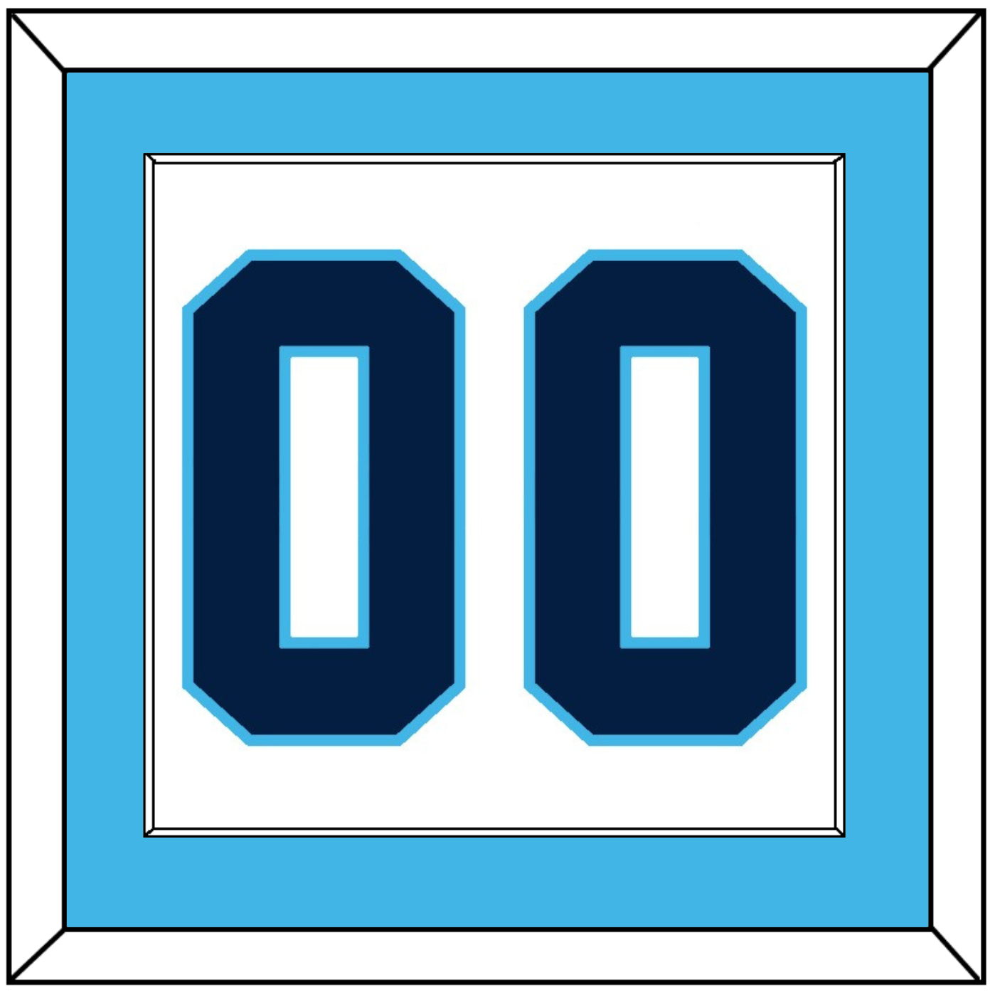 Pittsburgh Number (Back) - Home White (1970-1972) - Essential Tier 1