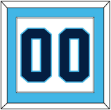 Pittsburgh Number (Back) - Road White (1968-1970) - Single Mat 1