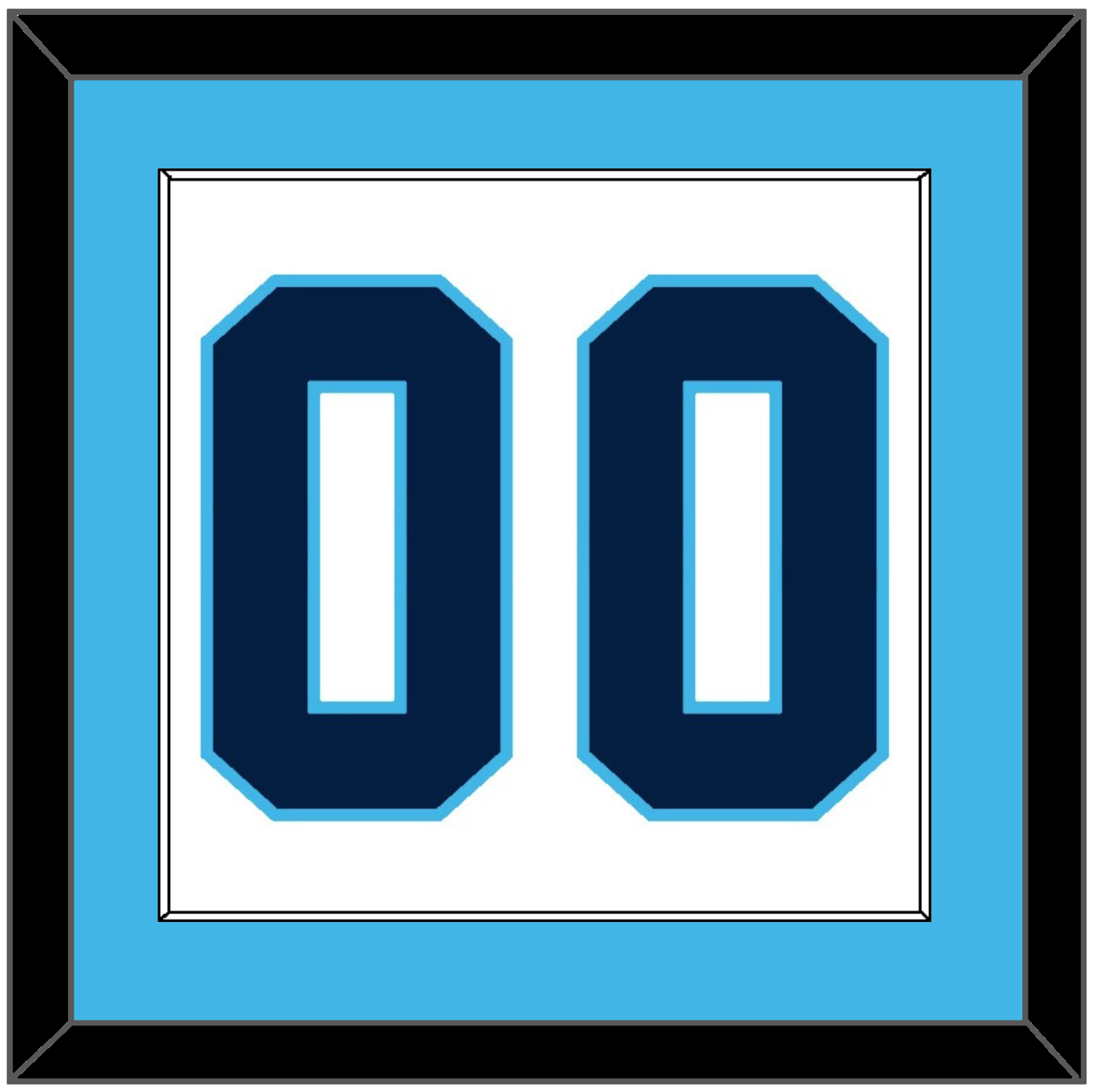 Pittsburgh Number (Back) - Road White (1968-1970) - Essential Tier 1