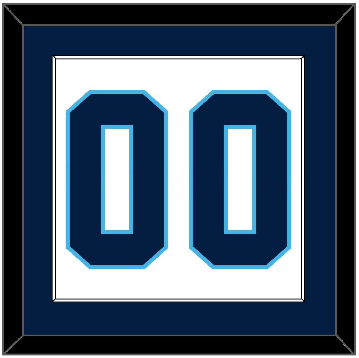 Pittsburgh Number (Back) - Home White (1970-1972) - Essential Tier 2