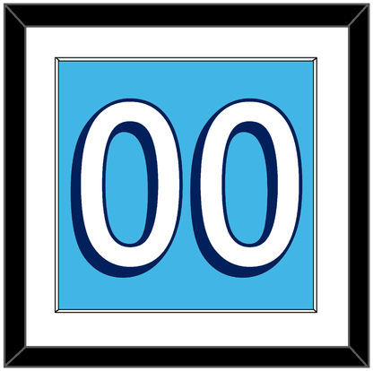 Pittsburgh Number (Back) - Road Powder Blue (1967-1968) - Essential Tier 1