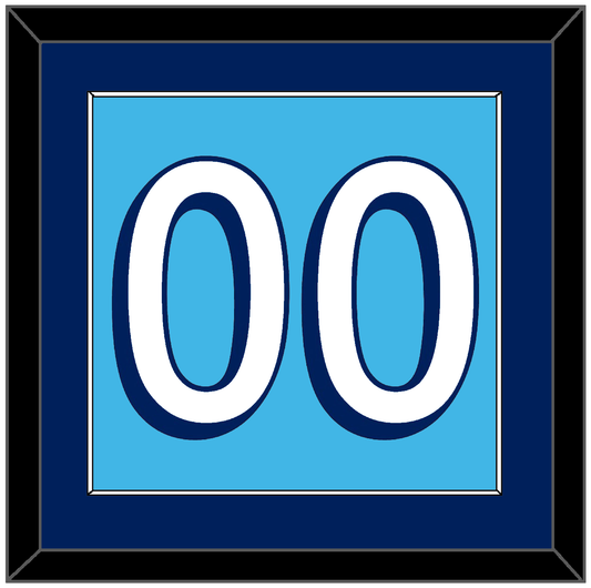 Pittsburgh Number (Back) - Road Powder Blue (1967-1968) - Essential Tier 2