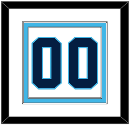 Pittsburgh Number (Back) - Home White (1970-1972) - Signature Tier 1