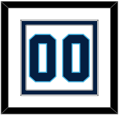 Pittsburgh Number (Back) - Home White (1970-1972) - Signature Tier 2