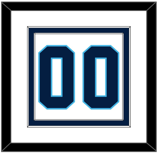 Pittsburgh Number (Back) - Home White (1970-1972) - Signature Tier 2