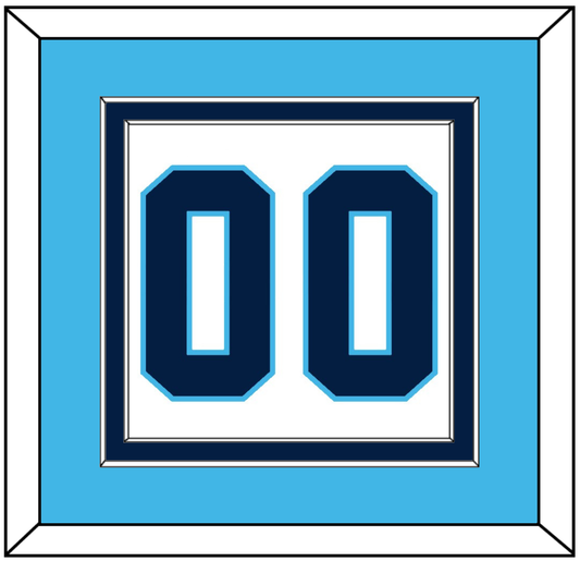 Pittsburgh Number (Back) - Home White (1970-1972) - Signature Tier 3