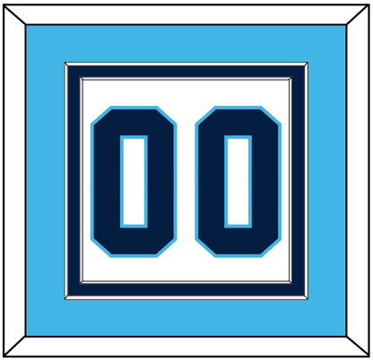 Pittsburgh Number (Back) - Road White (1968-1970) - Signature Tier 3
