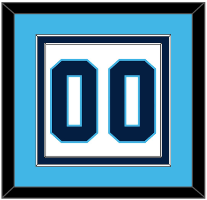 Pittsburgh Number (Back) - Road White (1968-1970) - Signature Tier 3