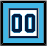 Pittsburgh Number (Back) - Road White (1968-1970) - Double Mat 3