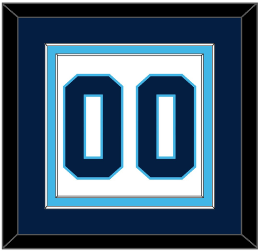 Pittsburgh Number (Back) - Home White (1970-1972) - Signature Tier 4