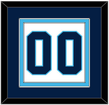 Pittsburgh Number (Back) - Road White (1968-1970) - Signature Tier 4