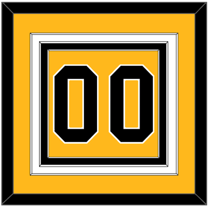 Pittsburgh Number (Back) - Home Gold (1983-1984) - Premier Tier 2