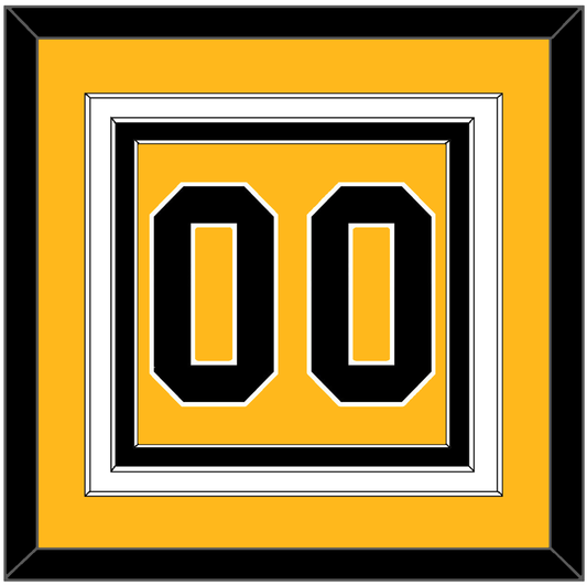 Pittsburgh Number (Back) - Home Gold (1983-1984) - Premier Tier 2