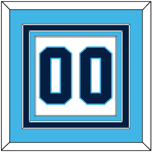 Pittsburgh Number (Back) - Home White (1970-1972) - Premier Tier 2
