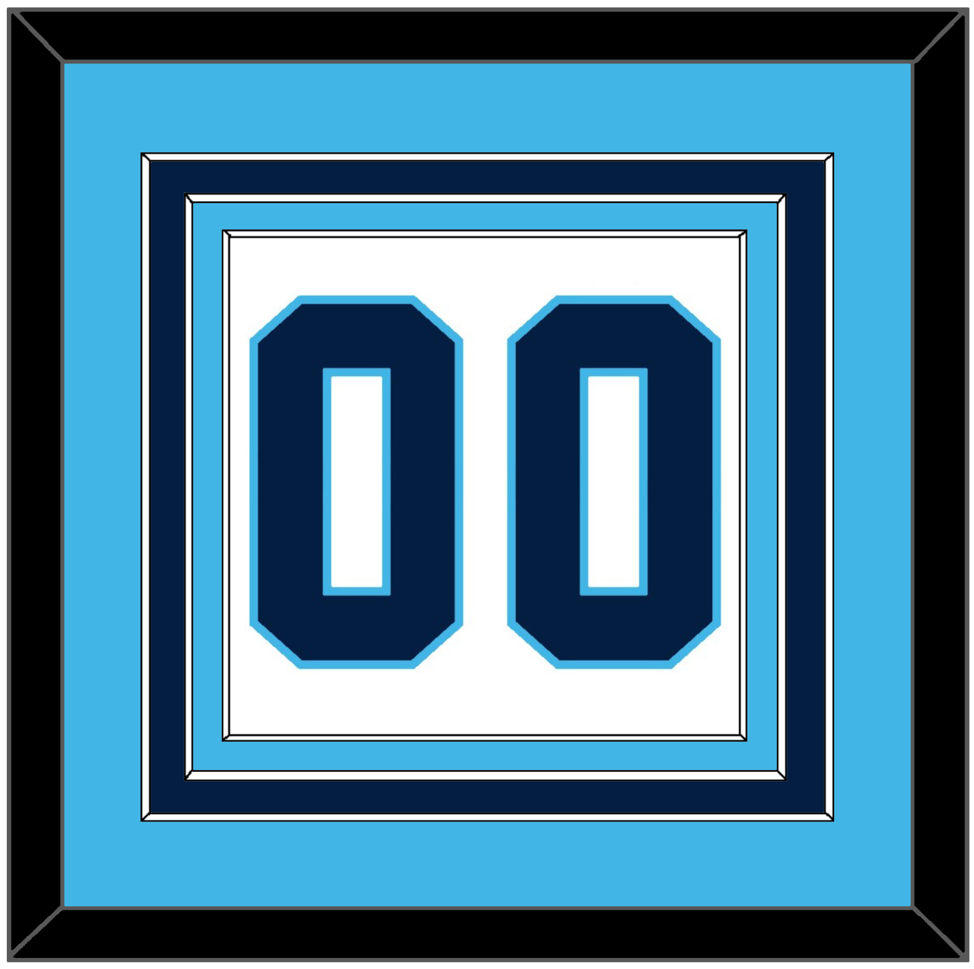 Pittsburgh Number (Back) - Road White (1968-1970) - Premier Tier 2