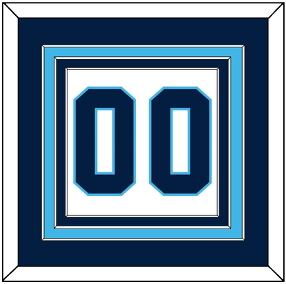Pittsburgh Number (Back) - Home White (1970-1972) - Premier Tier 3