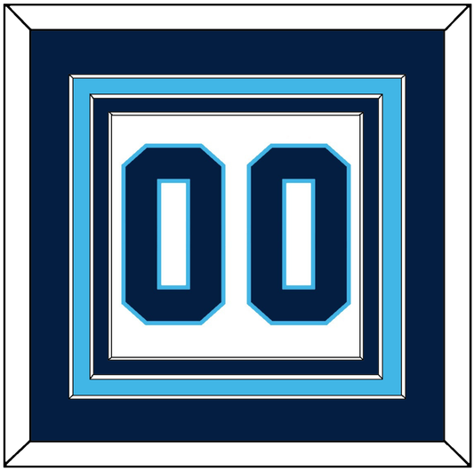 Pittsburgh Number (Back) - Home White (1970-1972) - Premier Tier 3