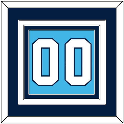 Pittsburgh Number (Back) - Road Powder Blue (1970-1972) - Premier Tier 3