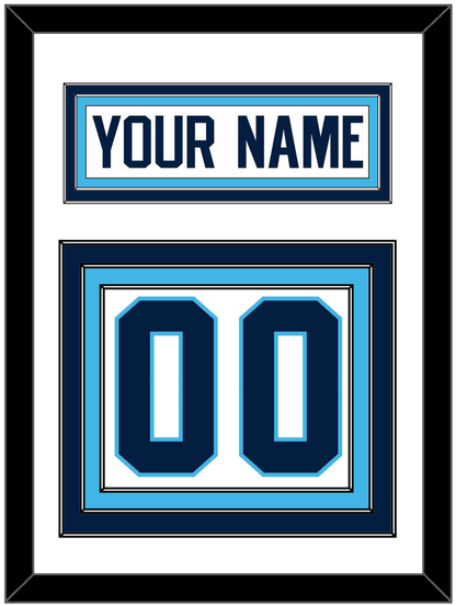 Pittsburgh Nameplate & Number (Back) - Home White (1970-1972) - Premier Tier 1