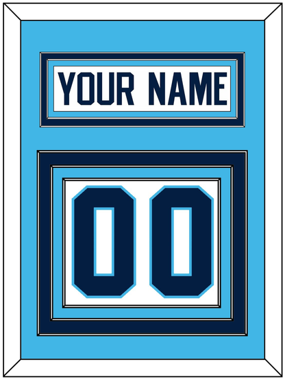 Pittsburgh Nameplate & Number (Back) - Home White (1970-1972) - Premier Tier 2