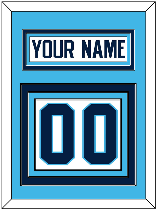 Pittsburgh Nameplate & Number (Back) - Home White (1970-1972) - Premier Tier 2