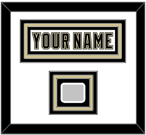 Pittsburgh Nameplate & Stanley Cup Finals Patch - Road White (2007-2016) - Premier Tier 2