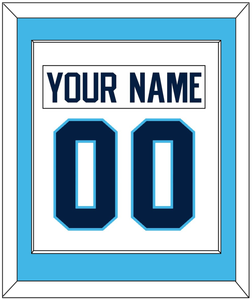 Pittsburgh Nameplate & Number (Back) Combined - Home White (1970-1972) - Single Mat 1