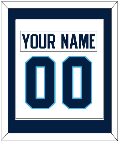 Pittsburgh Nameplate & Number (Back) Combined - Home White (1970-1972) - Essential Tier 2