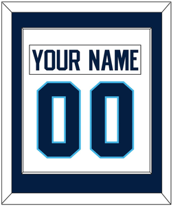 Pittsburgh Nameplate & Number (Back) Combined - Home White (1970-1972) - Single Mat 2