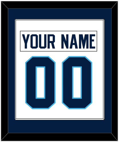 Pittsburgh Nameplate & Number (Back) Combined - Home White (1970-1972) - Essential Tier 2