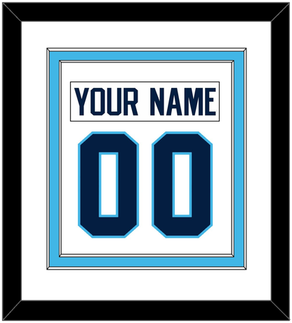 Pittsburgh Nameplate & Number (Back) Combined - Home White (1970-1972) - Signature Tier 1