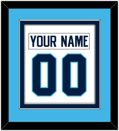 Pittsburgh Nameplate & Number (Back) Combined - Home White (1970-1972) - Signature Tier 2