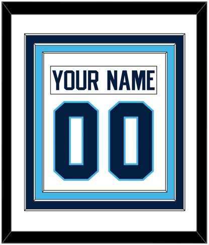 Pittsburgh Nameplate & Number (Back) Combined - Home White (1970-1972) - Premier Tier 1