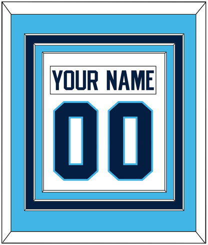 Pittsburgh Nameplate & Number (Back) Combined - Home White (1970-1972) - Premier Tier 2
