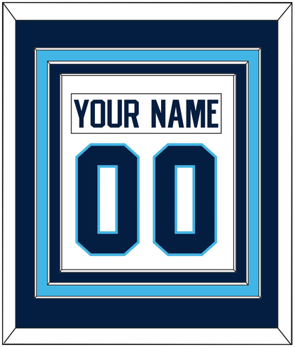 Pittsburgh Nameplate & Number (Back) Combined - Home White (1970-1972) - Premier Tier 3
